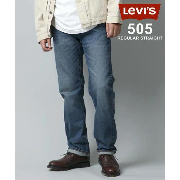 【marukawa shonan】【Levi&apos;s/リーバイス】505 レギュラーストレート ミッドヴ...