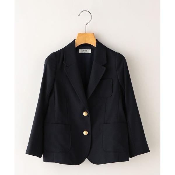 【シップスキッズ】SHIPS KIDS:メタル 2ボタン ジャケット(110〜130cm)