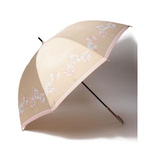 【ランバンオンブルー（傘）】傘　サテンフラワー