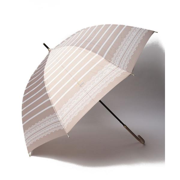 【ランバンオンブルー（傘）】傘　サテンボーダー