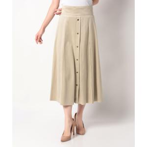 【フレディアンドグロスター】【fredy emue】スエードパネルフレアスカート