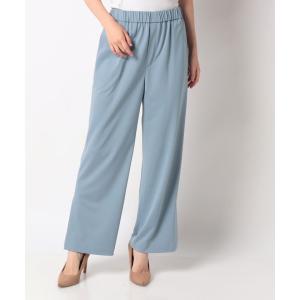 【フレディアンドグロスター】【Fredy&GLOSTER】【WEB限定】スリット入りイージーカラーセミフレアパンツ