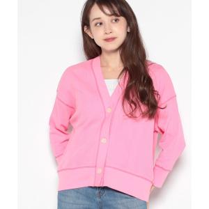 【フレディアンドグロスター】【Fredy&GLOSTER】ワッフルワイドクロップドカーデ