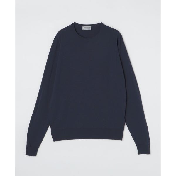 【シップス　メン】JOHN SMEDLEY: KERSHAW 長袖クルーネック ニット