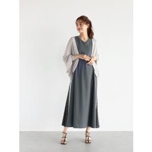 【ヴァン】サイドプリントカットワンピース