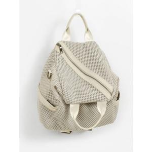【ヌエール】3WAYメッシュバッグ (gray)
