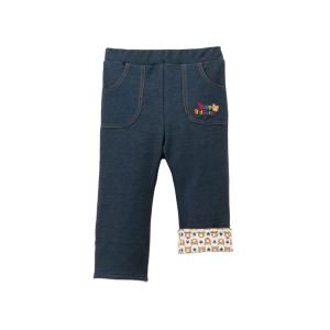 HOT BISCUITS ミキハウス ストレッチデニムパンツ アウトレット 紺