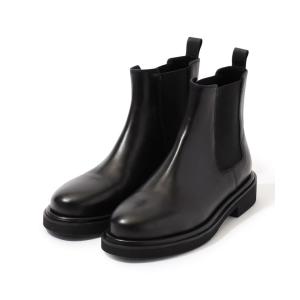 FRAY I.D / フレイアイディー ストレッチレザーショートブーツ 23秋冬