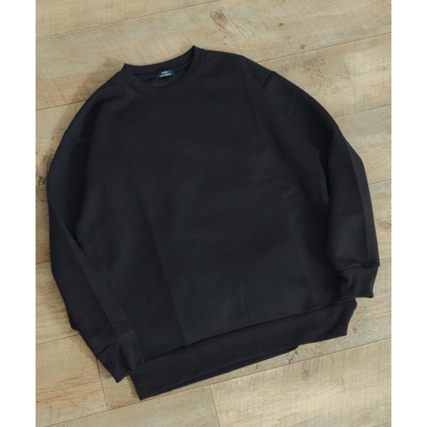 【アイテムズアーバンリサーチ（メンズ）】TRストレッチダンボール クルーネックプルオーバー