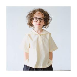 【ピードットプルミエ】セーラー衿半袖シャツ(セットアップOK）｜magaseekp