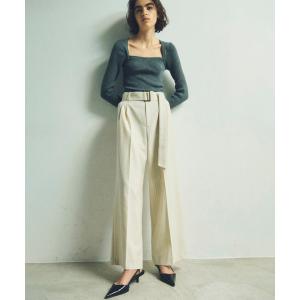 GRACE CONTINENTAL（グレースコンチネンタル） パンツ ベルテッド