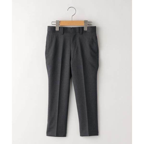 【シップスキッズ】SHIPS KIDS:110〜130cm / ウール ノープリーツ ロング パンツ