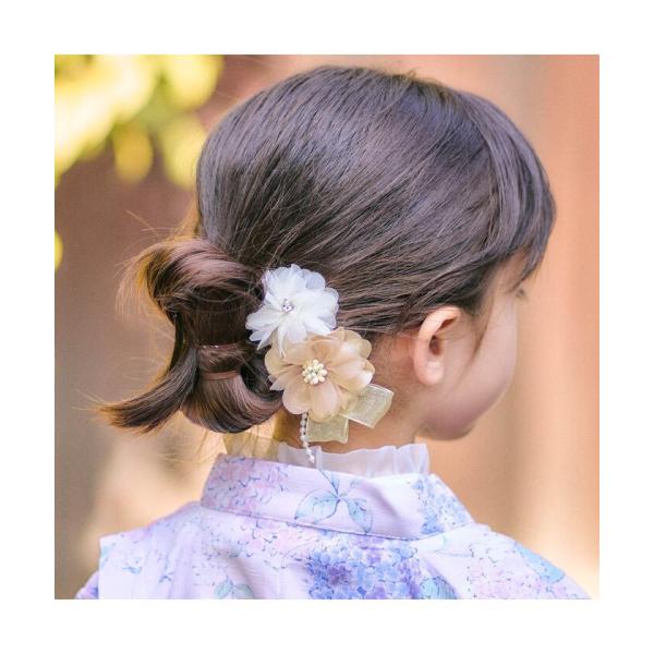 【アプレレクール】お花モチーフヘアクリップ_アプレのはんなり浴衣＆甚平