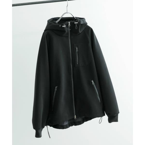 【アイテムズアーバンリサーチ（メンズ）】『防風』裏フリースWzip ボンディングパーカー