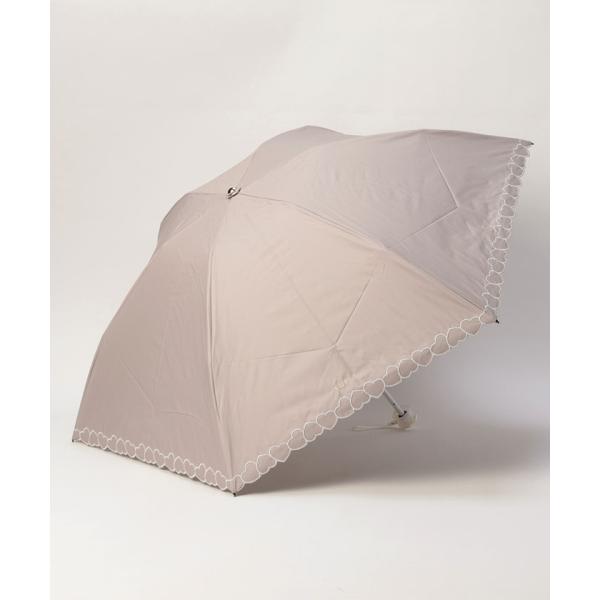 【フルラ】フルラ FURLA   晴雨兼用 折りたたみ傘 コンパクト 日傘 ハート刺繍 遮熱 1級遮...