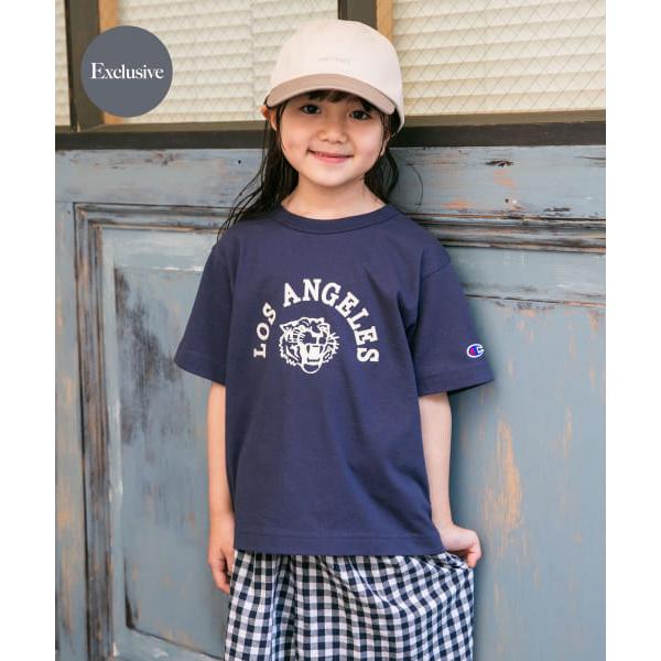 【アーバンリサーチドアーズ（キッズ）】『別注』Champion×DOORS　タイガーTシャツ(KID...