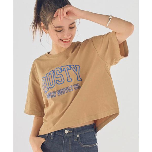 【ラスティ（レディース）】【RUSTY】LADYSハンソデ Tシャツ