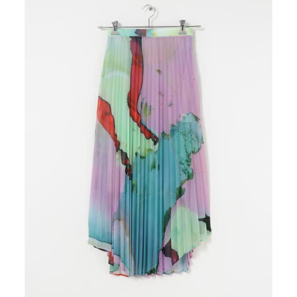 【アーバンリサーチ】TARO HORIUCHI　Printed Pleated Skirt