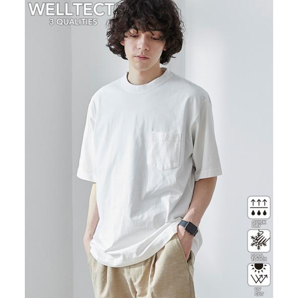 【coen】【WELLTECT】ベーシックポケットTシャツ（WEB限定カラー）