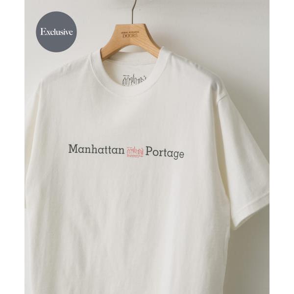 【アーバンリサーチドアーズ】『別注』Manhattan Portage×DOORS　胸ロゴ プリント...