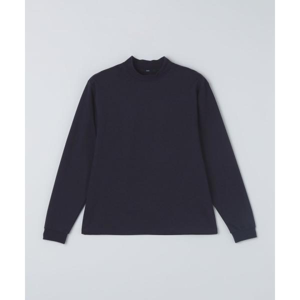 【シップス　メン】SHIPS: FELCERA(R) モック ネック ロングスリーブ Tシャツ