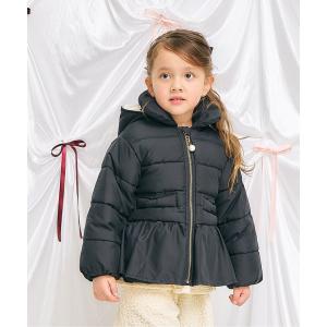 PETIT BATEAU（プチバトー） 「KIDS」ドット柄ブルゾン - ブルー