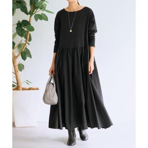 【ビアズリー】ドッキングボリュームワンピース