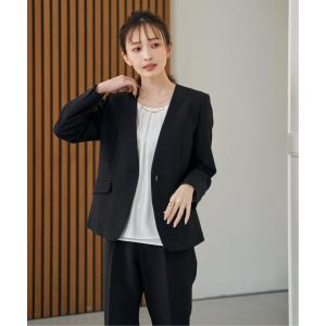 【イッカラウンジ 】イッカラウンジ ikka LOUNGE ウォッシャブルVネックJK