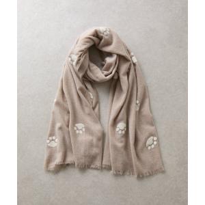 【ビアズリー】《CITRUS》ドッグ刺繍ストール