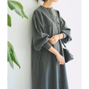 【ビアズリー】ロングシャツワンピース