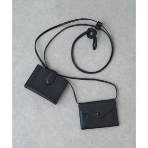 【ビアズリー】《LEVAR》ミニウォレットレザーベルトバッグ