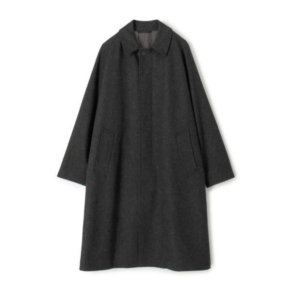【TOMORROWLAND MENS】ウールナイロン バルカラーコート
