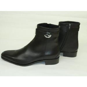 90s Gucci グッチ スクエアトゥ サイドゴアブーツ 45 GUCCI - 良品 GUCCI グッチ トムフォード期 レザー スクエアトゥ