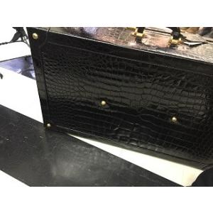 クロコダイル トランクケ―ス イタリア製の詳細画像2