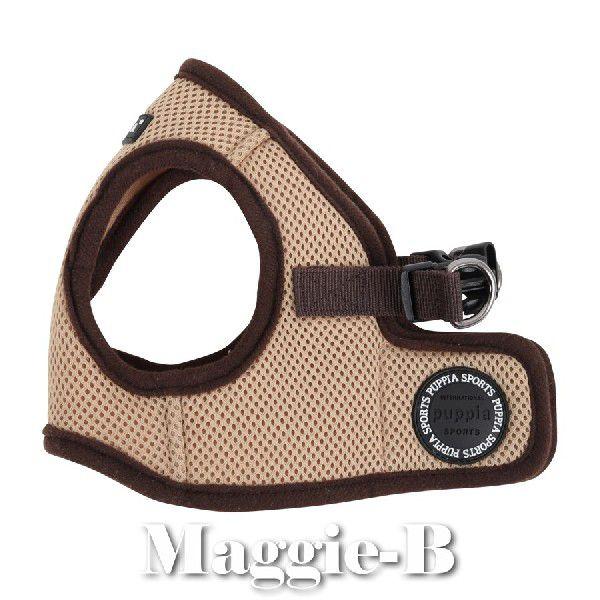ペット用品 犬 ハーネス 犬用胴輪ソフトハーネスベージュ PUPPIAパピア AH305Bei