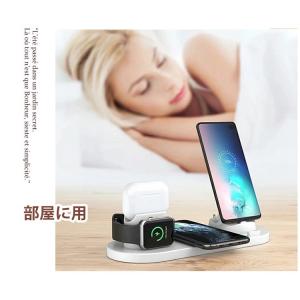ワイヤレス充電器 4in1 充電スタンド iP...の詳細画像5