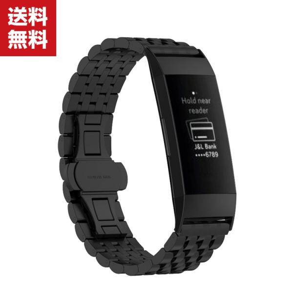 Fitbit Charge3 Charge4 ウェアラブル端末・スマートウォッチ用 交換 時計バンド