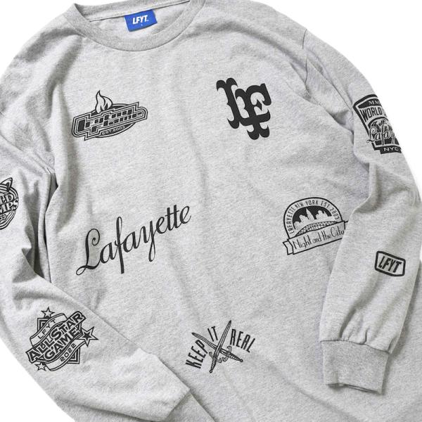 ラファイエット ロンT LAFAYETTE ALLOVER CHAMPION EMBLEM L/S ...