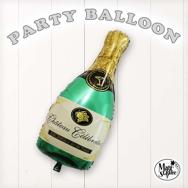 バルーン 風船 フィルムバルーン  シャンパン お酒 誕生日 バースデー 飾り 飾り付け シャンパー...