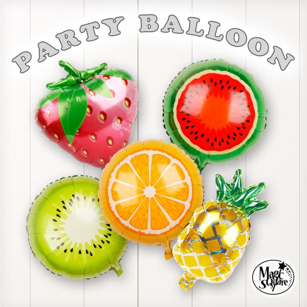 フィルムバルーン 単品 セット フルーツ バルーンセット 果物 フィルム風船 誕生日 バースデー