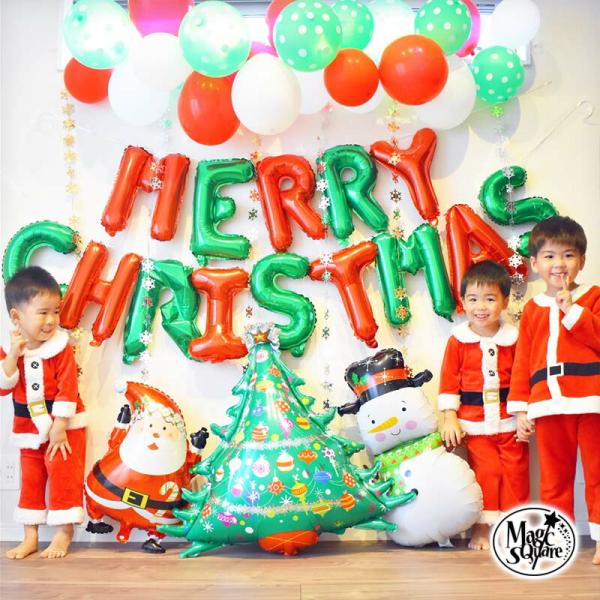 クリスマスバルーン・デコレ