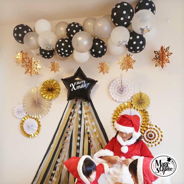 Big ツリー モノトーンデコレ クリスマス パーティー セット