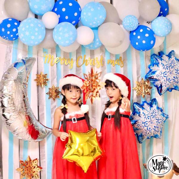 雪の女王デコレ クリスマス 飾りつけ バルーン