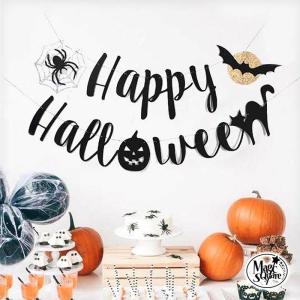 ガーランド ハロウィン 飾り付け 室内装飾 パーティー