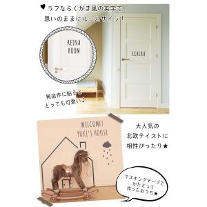 メール便対応 手書き風おしゃれ文字 Mサイズ ...の詳細画像2