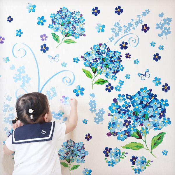 ウォールステッカー はがせる 壁 シール ステッカー 壁紙 大きい 飾り 飾りつけ おしゃれ 北欧 ...