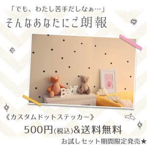 メール便のみ ウォールステッカー 500円ポッ...の詳細画像2