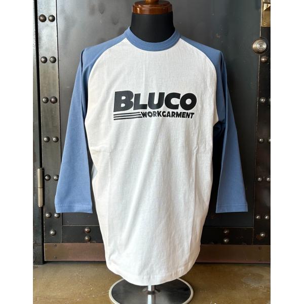 ブルコ BLUCO RAGLAN 3/4 TEE -BWG- 151-12-010 WHITE-SL...