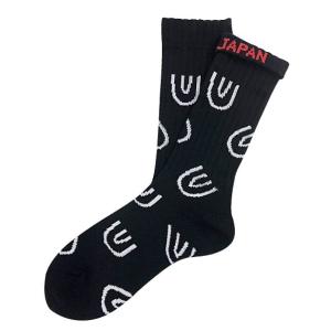 ching&co. チンアンドコー  SYMBOL A LOT  black ソックス