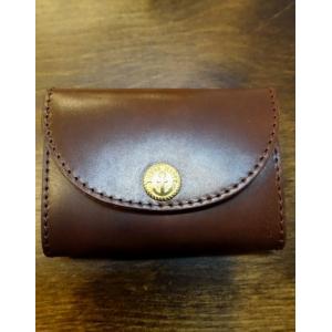 ドレスヒッピー DRESS HIPPY CORDOVAN COIN CASE [BROWN]｜magic-u-co